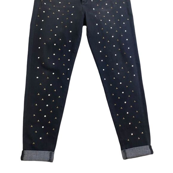 DG2 by Diane Gilman Studded Skinny Jeans Sz 16 - Picture 3 of 9